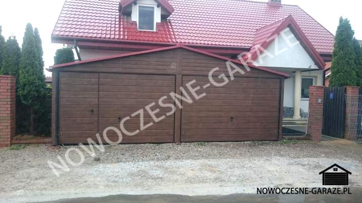 Garaż 6x6m Orzech